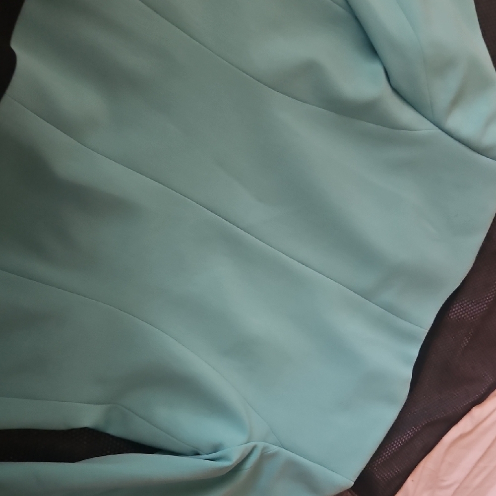 Chic Aqua Blouse